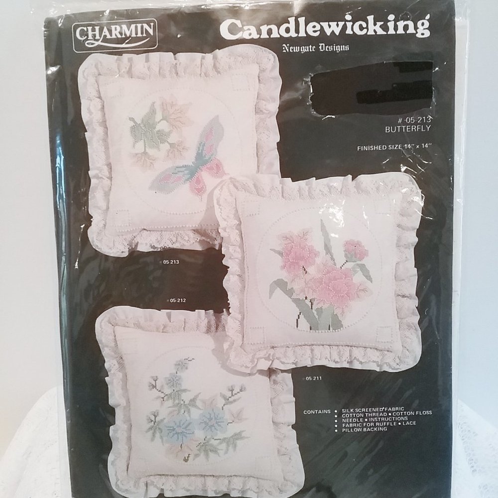 Charmin Candlewicking pillow kit